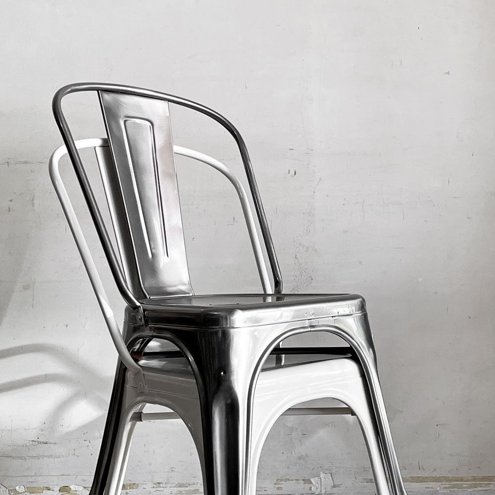 トリックス TOLIX エーチェア A-chair ダイニングチェア スタッキング ロースチール フランス インダストリアルスタイル カフェスタイル ■