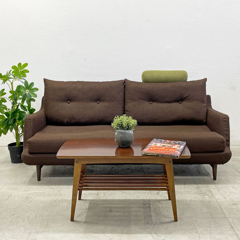 ケユカ KEYUCA メイソファⅡ Mei Sofa 3シーター 3人掛け カバーリング ナチュラル 定価165,000円 〓