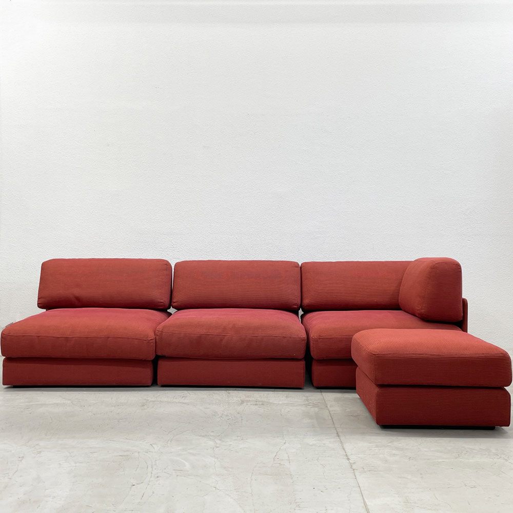 デセデ de sede モジュラー ソファベッド modular Sofa bed DS-76 アームレスワイド2本+コーナーセット モビリア取扱 〓