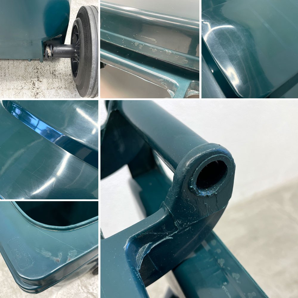 ダルトン DULTON プラスチック トラッシュカン 240L Model PT240 グリーン ダストボックス ゴミ箱 参考価格約25,300円 〓