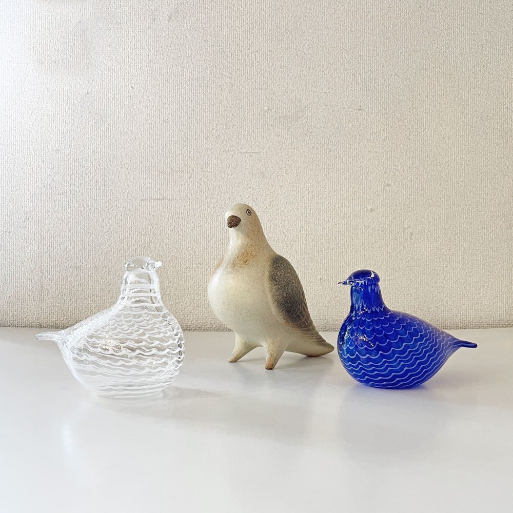 ケラミックスタジオグスタフスベリ KERAMIK STUDION GUSTAVSBERG ピジョン Pigeon ハト 陶製フィギュリン リサ・ラーソン スウェーデン 廃番 ◎