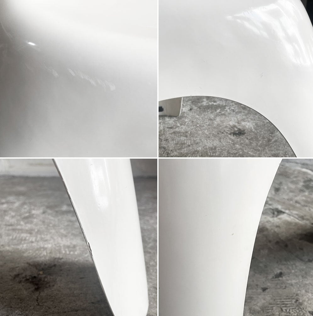 ハビタ habitat エレファントスツール elephant stool ホワイト 柳宗理 ミッドセンチュリー 希少 ■