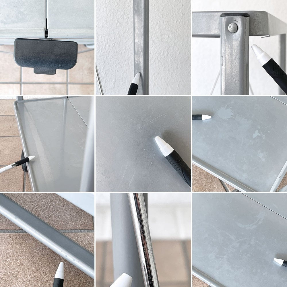 FRZ フォールディングワゴン マルチワゴン サイドカー スチール製 折り畳み式 キャスター付き ドイツビンテージ Germany Vintage インダストリアルデザイン ◇