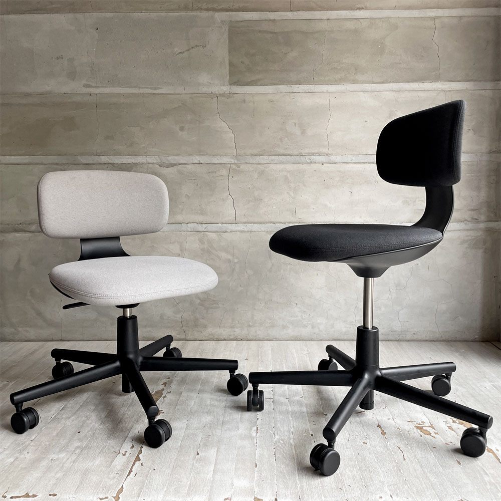 ヴィトラ vitra ルーキー Rookie デスクチェア キャスターチェア コンスタンチン・グルチッチ グレー シンプルデザイン 定価¥78,100- ♪