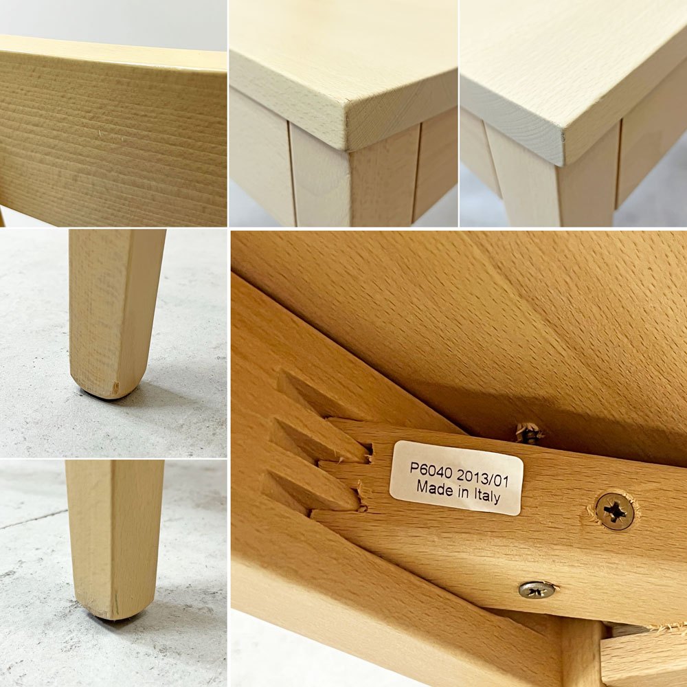 カリガリス Calligaris ラ ロカンダ LA LOCANDA ウッドチェア ダイニングチェア ビーチ無垢材 ナチュラル イタリアモダン A ●