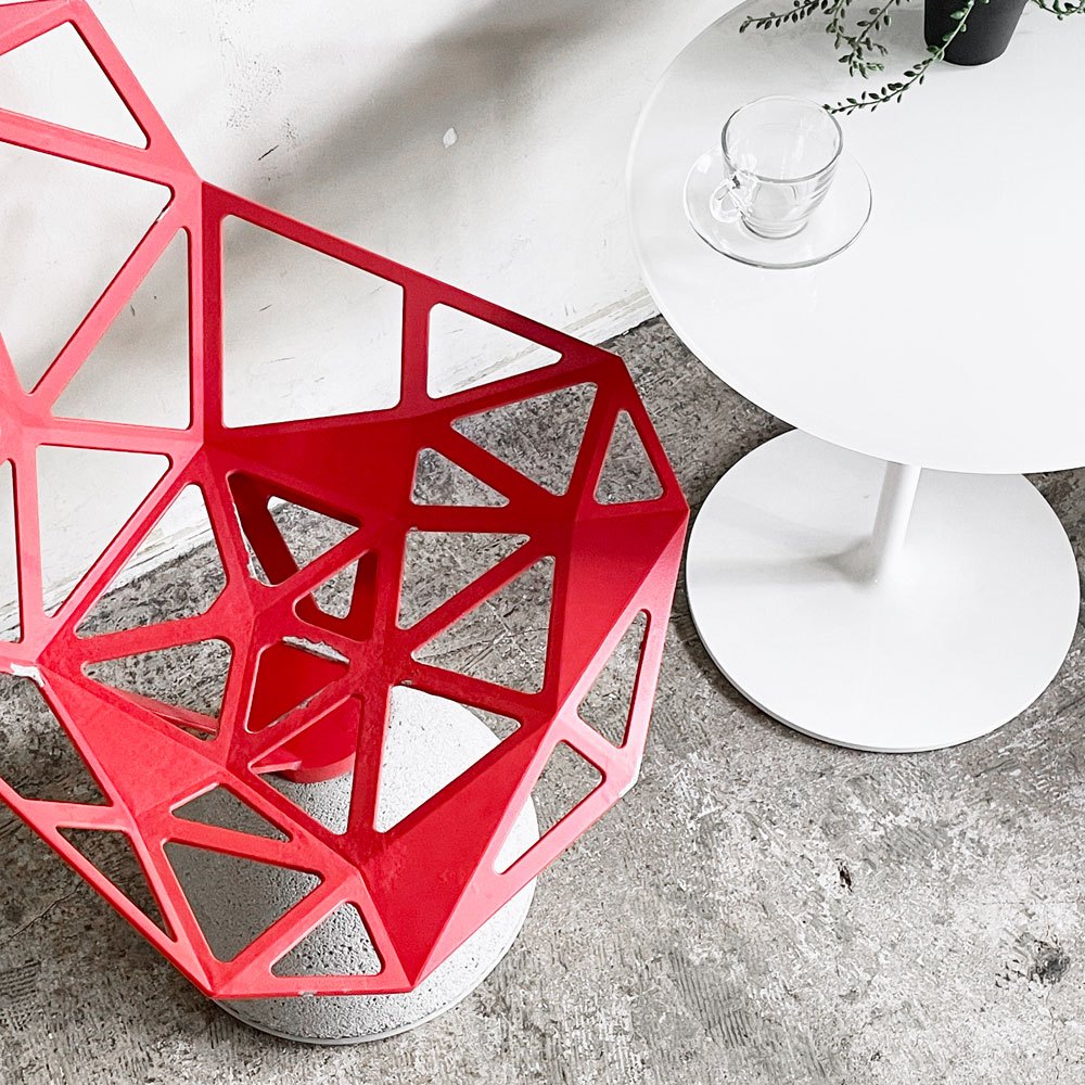 マジス MAGIS チェアワン CHAIR ONE Concrete コンクリートベース レッド コンスタンチン・グルチッチ イタリア ■