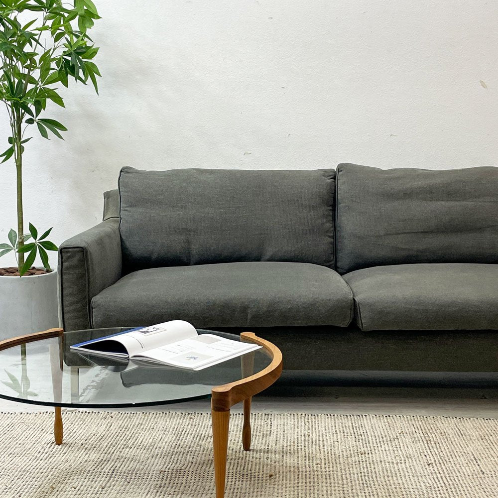 アイラーセン eilersen ストリームライン STREAMLINE 3シーターソファ W200cm フルカバーリング デンマーク ●