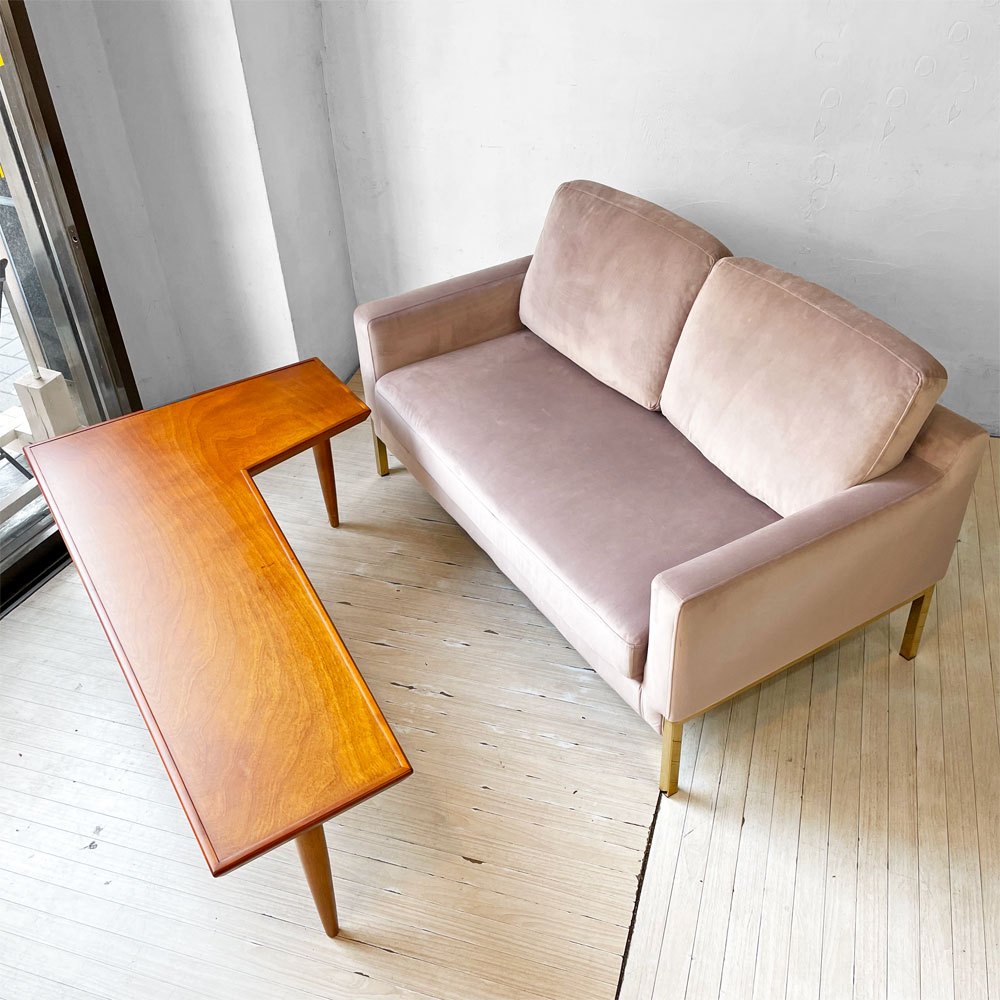 パシフィックファニチャーサービス P.F.S ラダーティーテーブル RUDDER TEA TABLE コーヒーテーブル 樺材 定価\60,500- ★