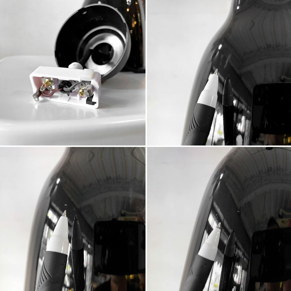 フリッツハンセン Fritz Hansen カラヴァッジオ CARAVAGGIO P1 ペンダントライト グロス ブラック×ブラック セシリエ・マンツ ライトイヤーズ 定価¥51,480-★