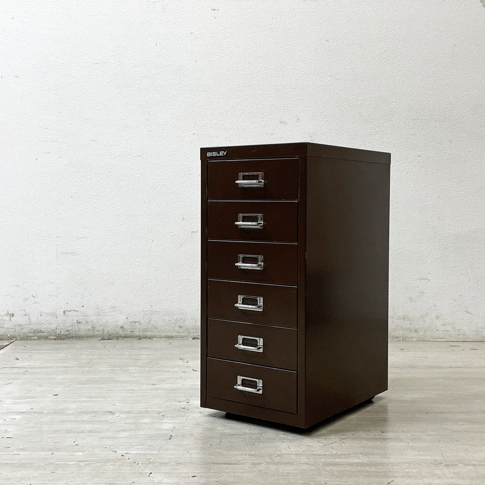 A7381 ☆美品☆ ビスレー BISLEY 6ドア 鍵付き パーソナルロッカー レッド