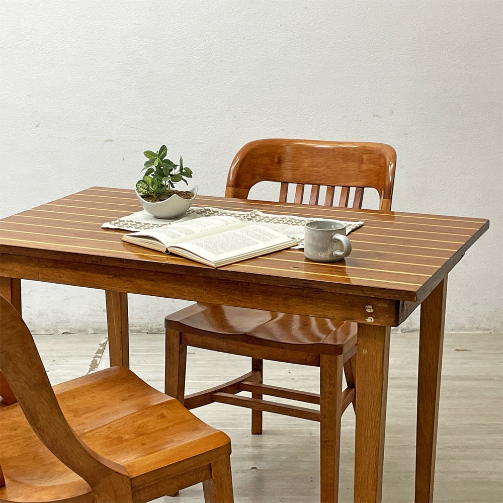アクメファニチャー ACME Furniture バンクチェア BANK CHAIR ダイニングチェア ラバーウッド USビンテージスタイル 定価¥34,100- A ●