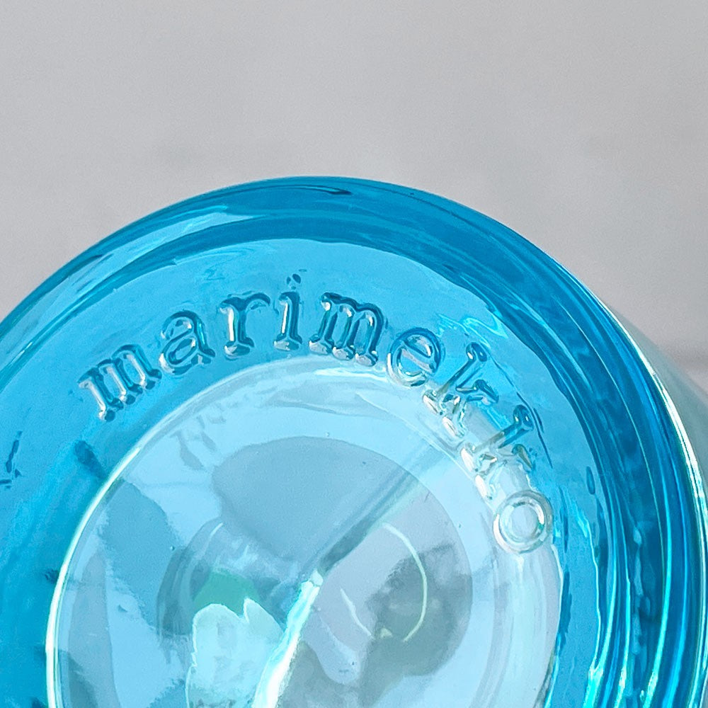 イッタラ iittala マリメッコ marimekko キビ kivi キャンドルホルダー ライトブルー 60mm フィンランド 北欧雑貨 B ◇