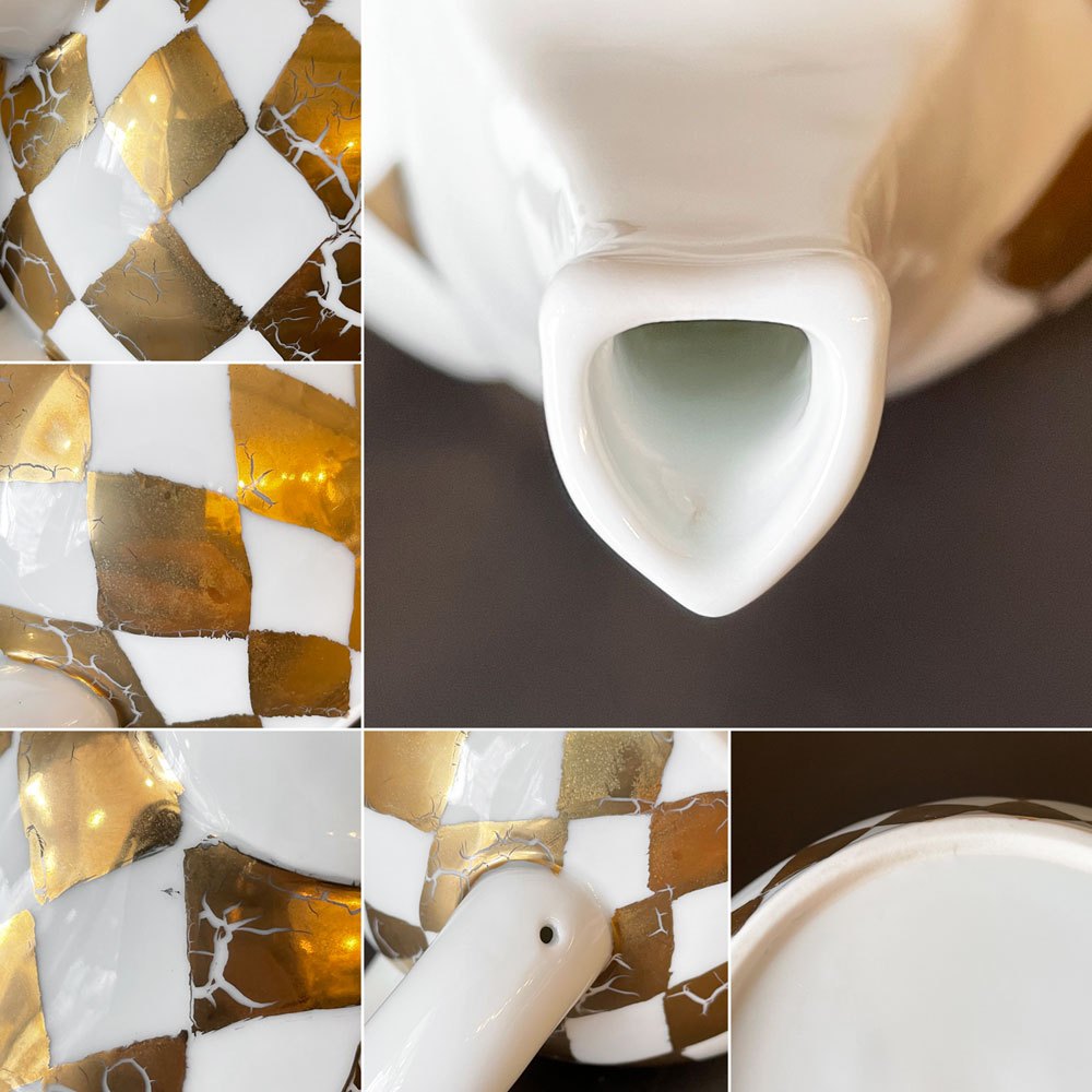 マウントハリ Mt.hari トゥイポット TWIPOT ダイヤゴールド diya gold ティーポット VERO TWIQO 波佐見焼 定価¥26,400- ◎