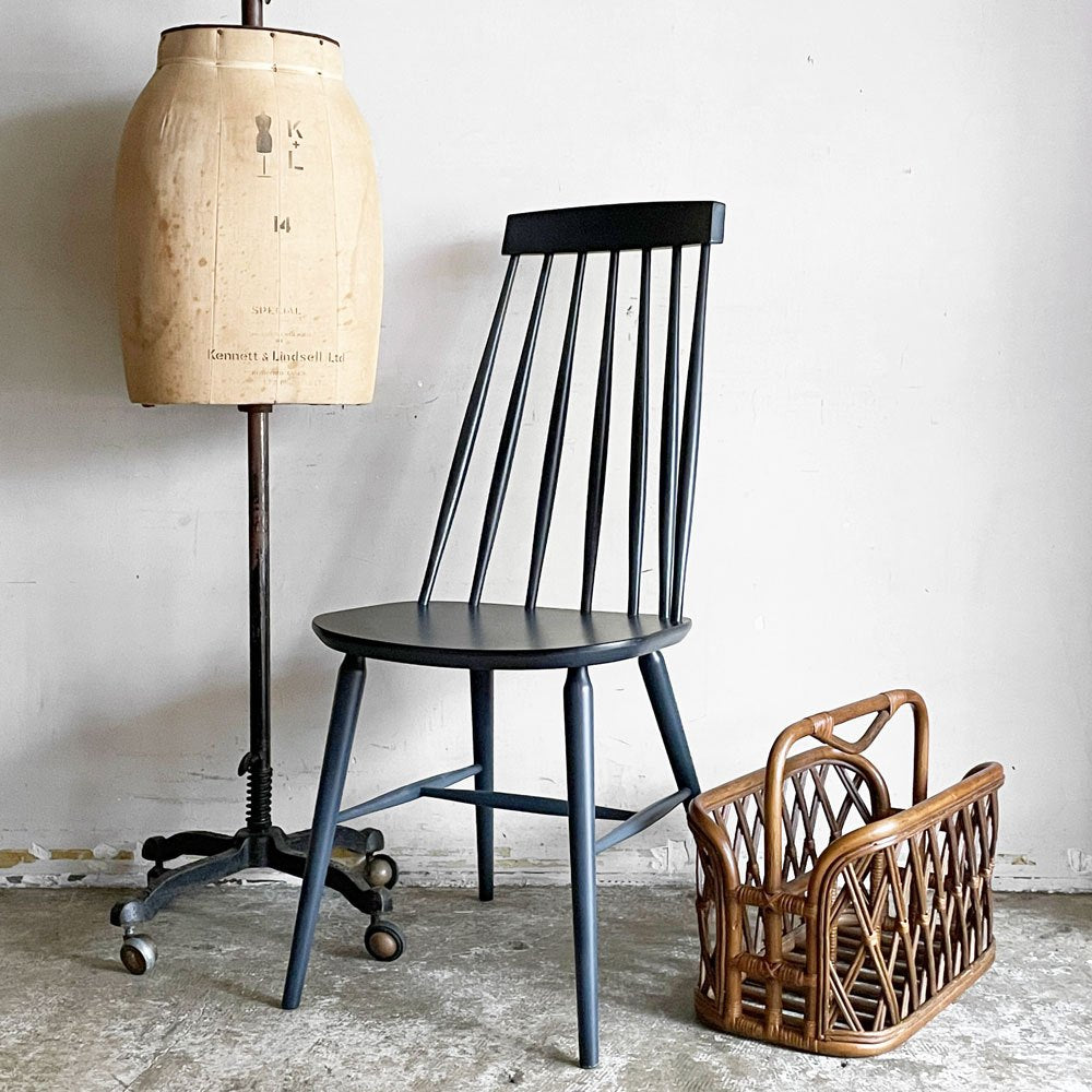 ウニコ unico コトナ KOTONA ハイバックチェア ダイニングチェア スポークバッグ ビーチ材 ラッカー塗装 ブラック ■