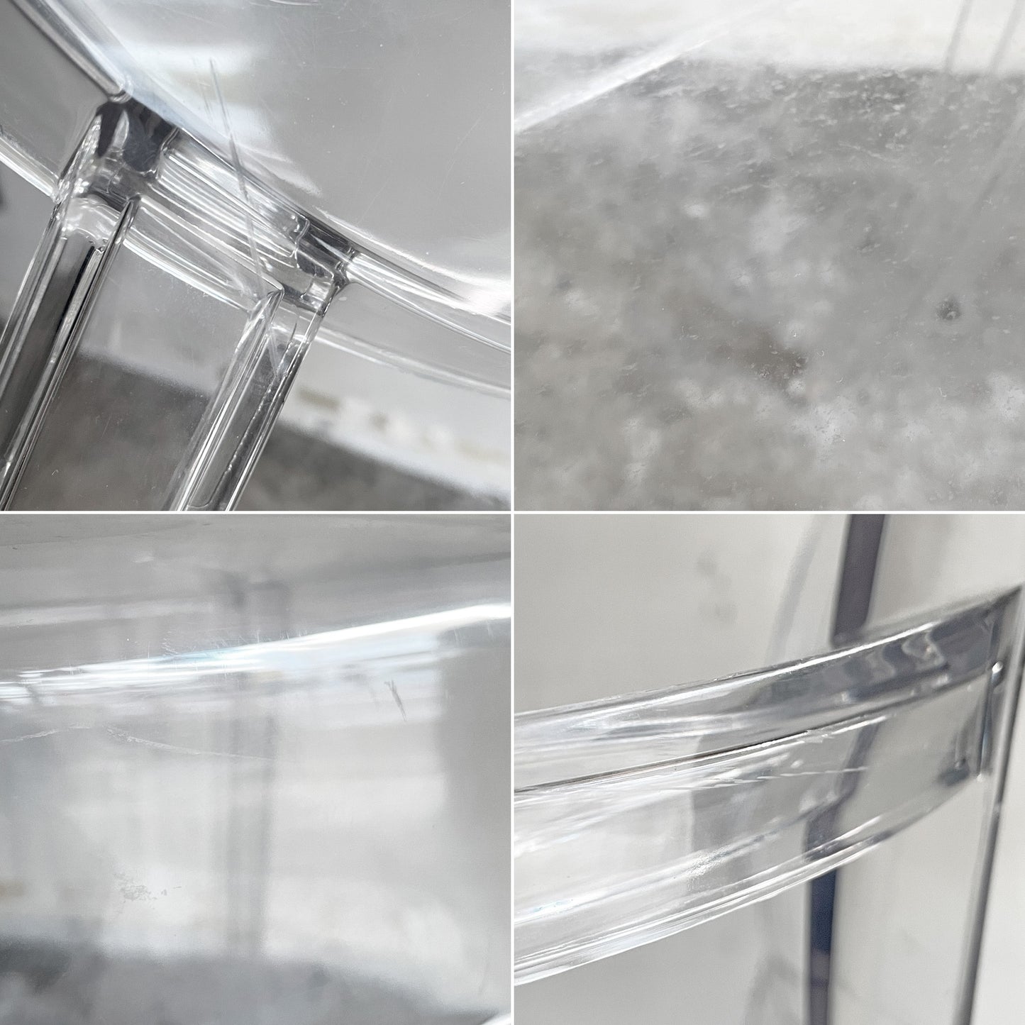 カルテル Kartell ルイゴースト LouisGhost アームチェア クリスタル スタッキング フィリップ・スタルク Philippe Starck イタリア C ■