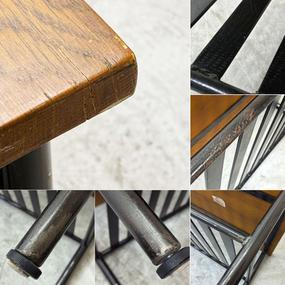 クラッシュゲート CRASH GATE ノットアンティークス Knot antiques ギネス GUINESS コーヒーテーブル オーク無垢材×アイアン インダストリアルデザイン ●