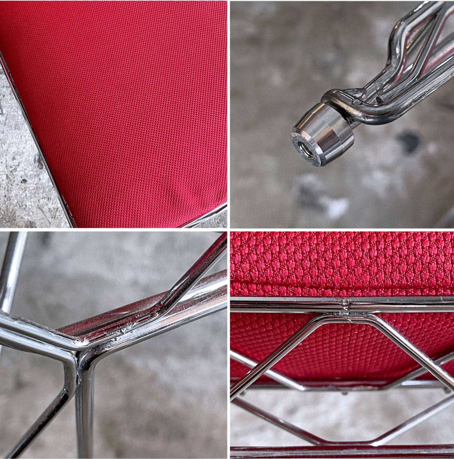 エポニム Eponimo ヌアチェア NUA CHAIR スチール レッド アルベルト・コルツァーニ イタリア モダン ■