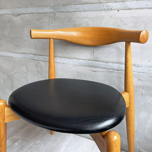 カールハンセン&サン Carl Hansen & Son CH20 エルボーチェア ダイニングチェア オーク材 レザー 本革 ハンス・J・ウェグナー ♪