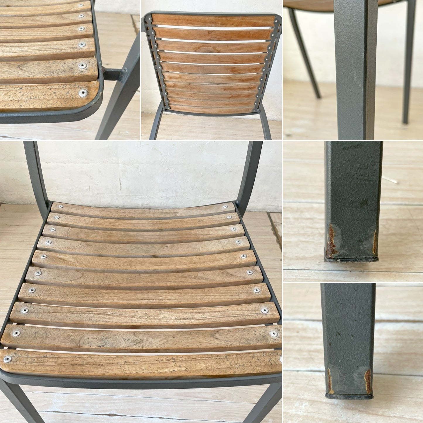 エミュー emu セーニョチェア SEGNOCHAIR ガーデンチェア アーム スタッキング イタリア ニ脚セット ★