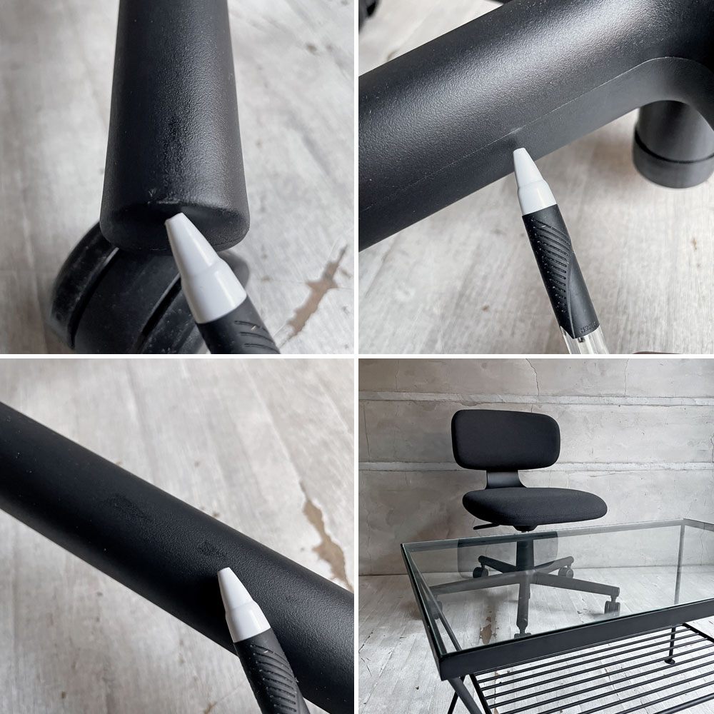 ヴィトラ vitra ルーキー Rookie デスクチェア キャスターチェア コンスタンチン・グルチッチ ダークグレー 定価¥78,100- ♪