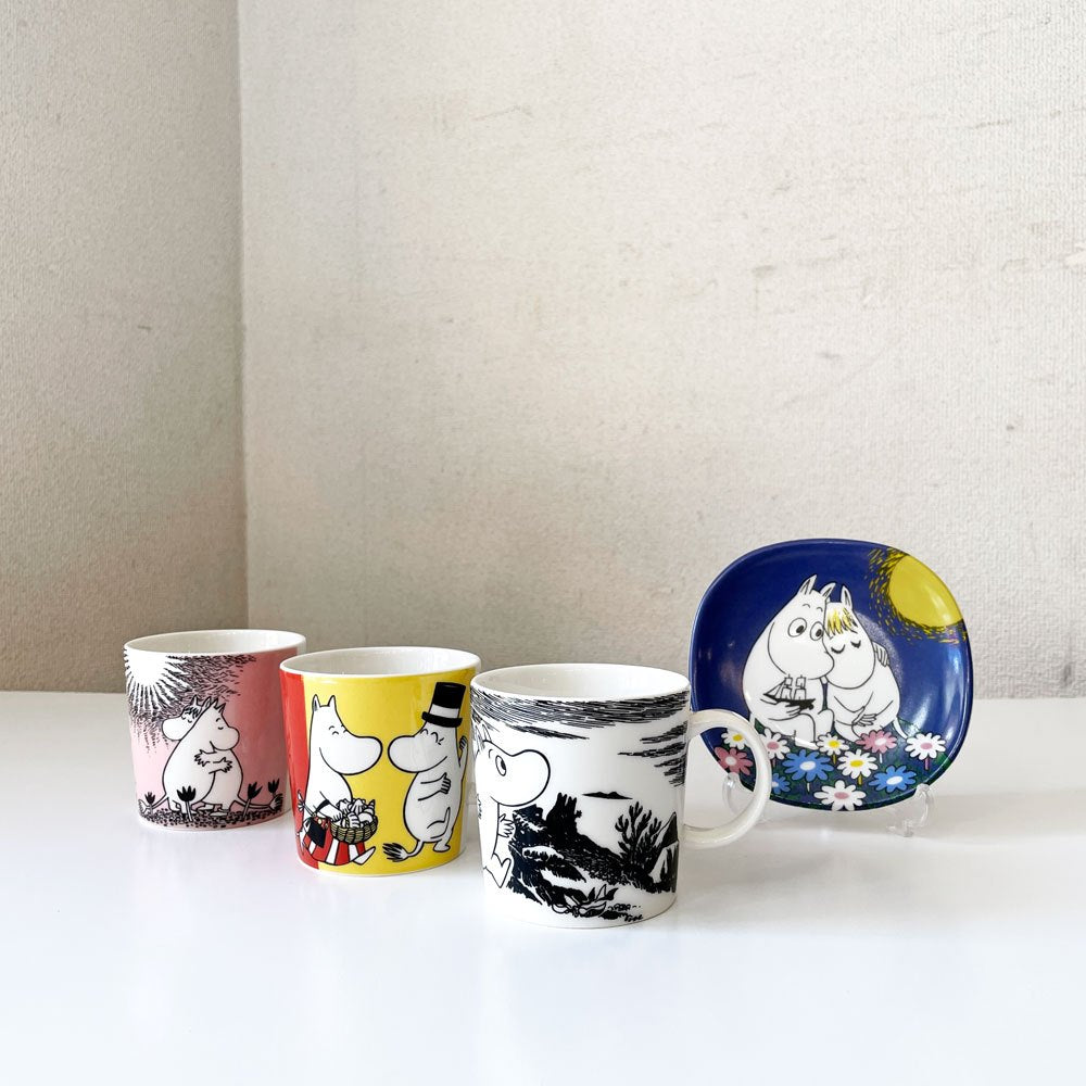 アラビア ARABIA ムーミンマグ MOOMIN ファミリー 2002-09・11年 フィンランド 北欧食器 旧ロゴ 廃番 ◎