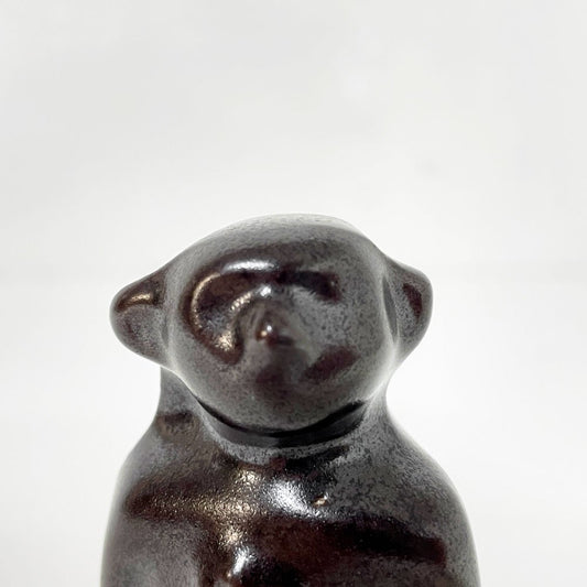 オーケ・ホルム Ake Holm クーラ Kulla トロール Troll オブジェ フィギュリン H8cm 陶器 スウェーデン ビンテージ D ●