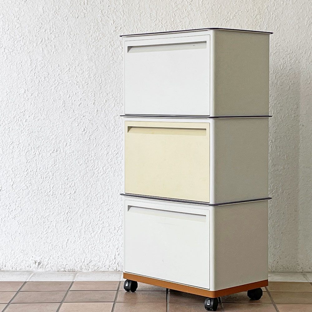 タッパーウェア Tupperware マルチオーガナイザー ワイド 3段 ドロップ