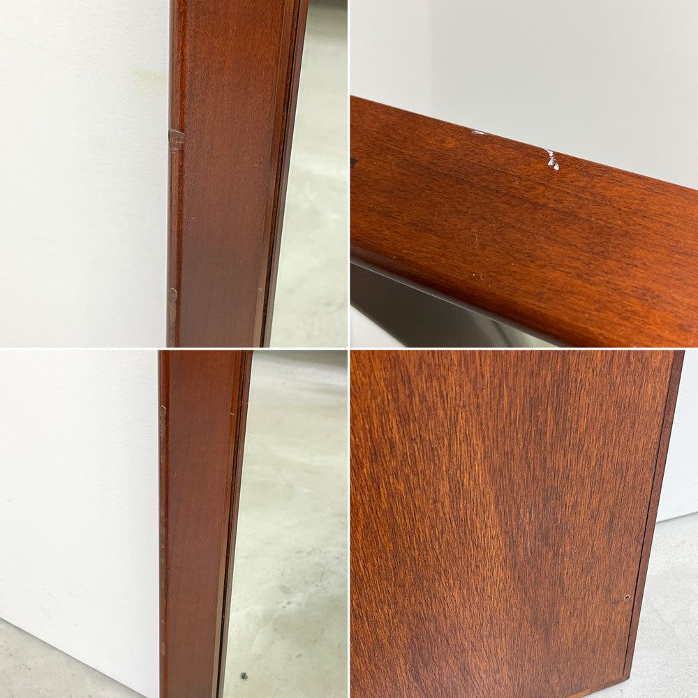 パシフィックファニチャーサービス PACIFIC FURNITURE SERVICE US ミラー フルレングスサイズ 立て掛け 全身鏡 姿見 バーチ無垢材 ●