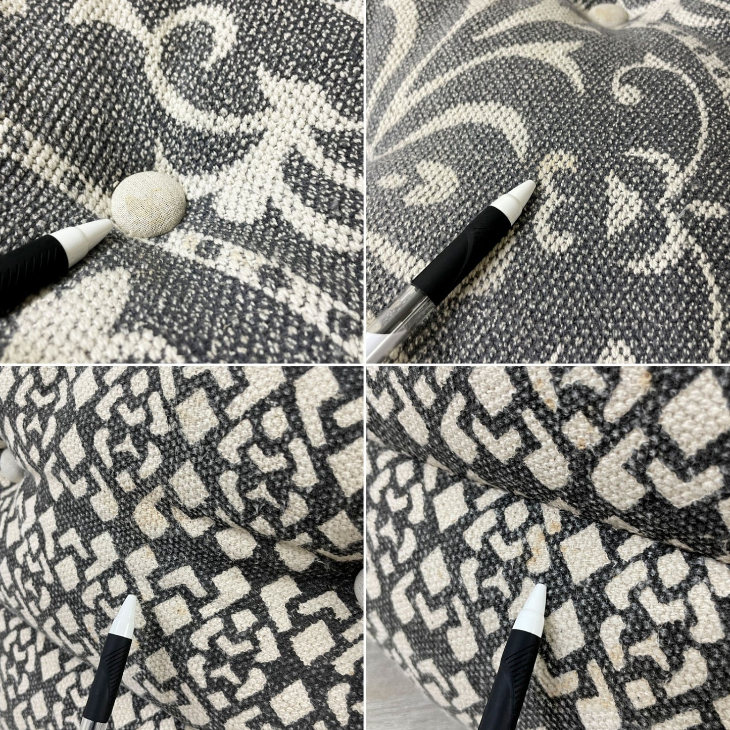 アデペシュ a.depeche ブロックマルチソファ Block Multi Sofa コーナー ジオ グレー GEO gray 定価¥41,800- ●