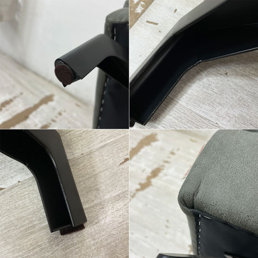 リラックスフォーム RELAX FORM グラシエーロ GLACIERO オットマン レザーテックス 関家具 展示品 w93cm ●