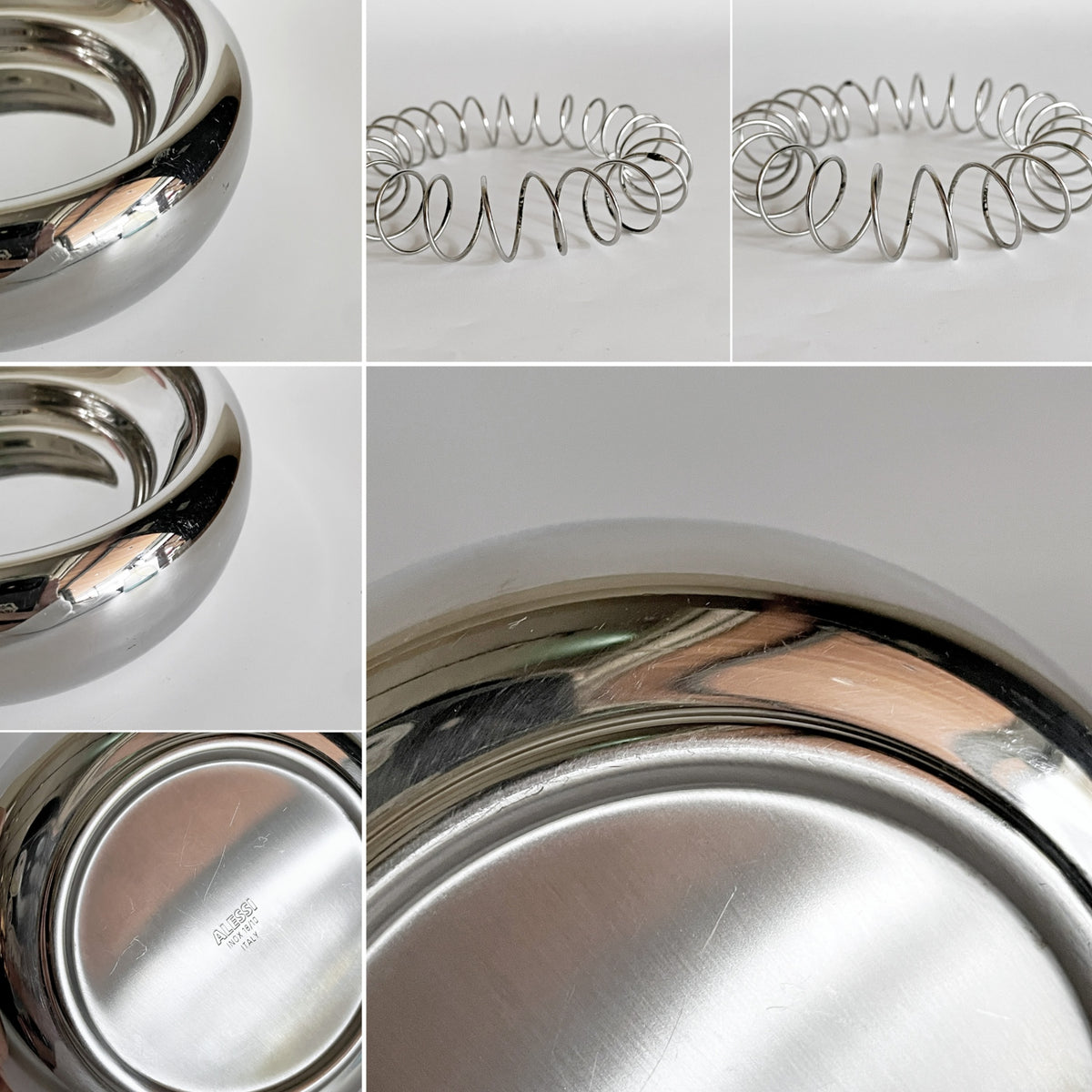 アレッシィ ALESSI スピラーレ Spirale アッシュトレイ 灰皿 アッキーレ・カスティリオーニ Φ12cm イタリア ■