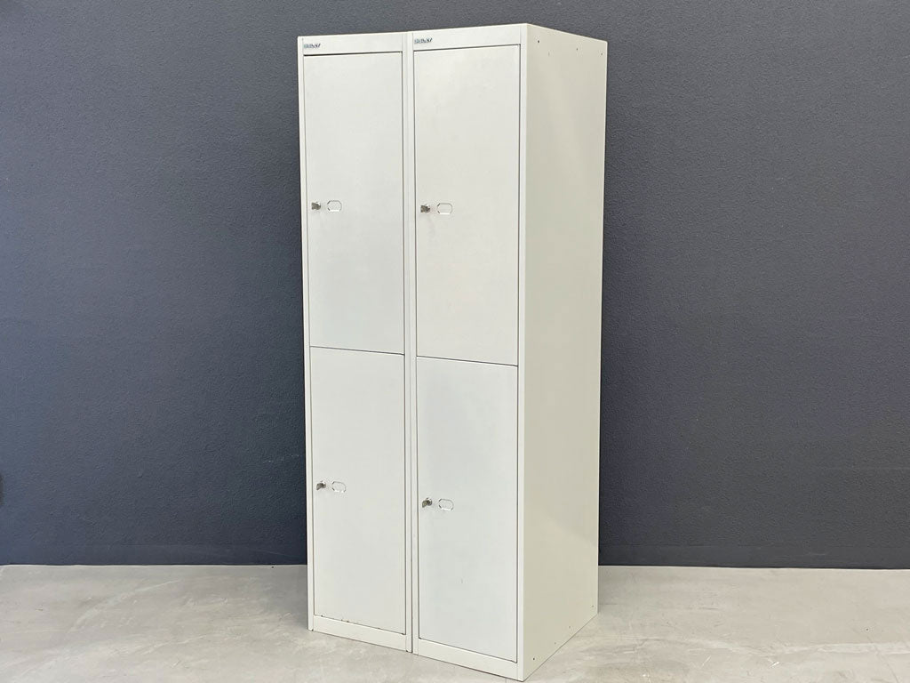 ビスレー BISLEY ベーシック BASIC BLシリーズ 2ドアロッカー キャビネット BL36 2LOCKER 鍵付 2段 スチールロッカー 181cm イギリス 英国 B 〓