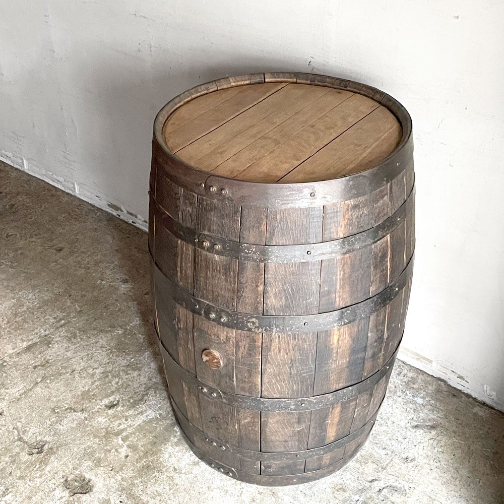 ビンテージ バレルテーブル カウンターテーブル ウイスキー樽 H88cm