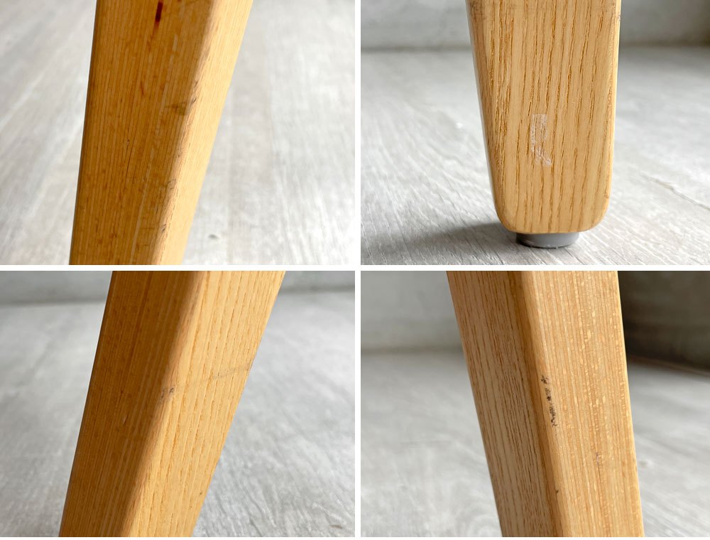 マジス MAGIS サブスタンス ウッドレッグス Substance wood legs アームチェア ホワイト ポリプロピレン 深澤直人 定価¥102,300- ♪