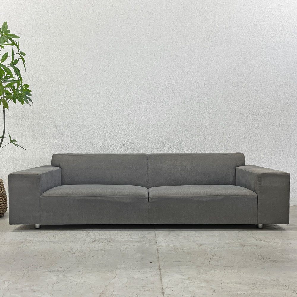 タイムアンドスタイル TIME&STYLE トリエステ TRIESTE 3シーターソファ スタイリッシュモダン ワイドサイズ ソファ 〓