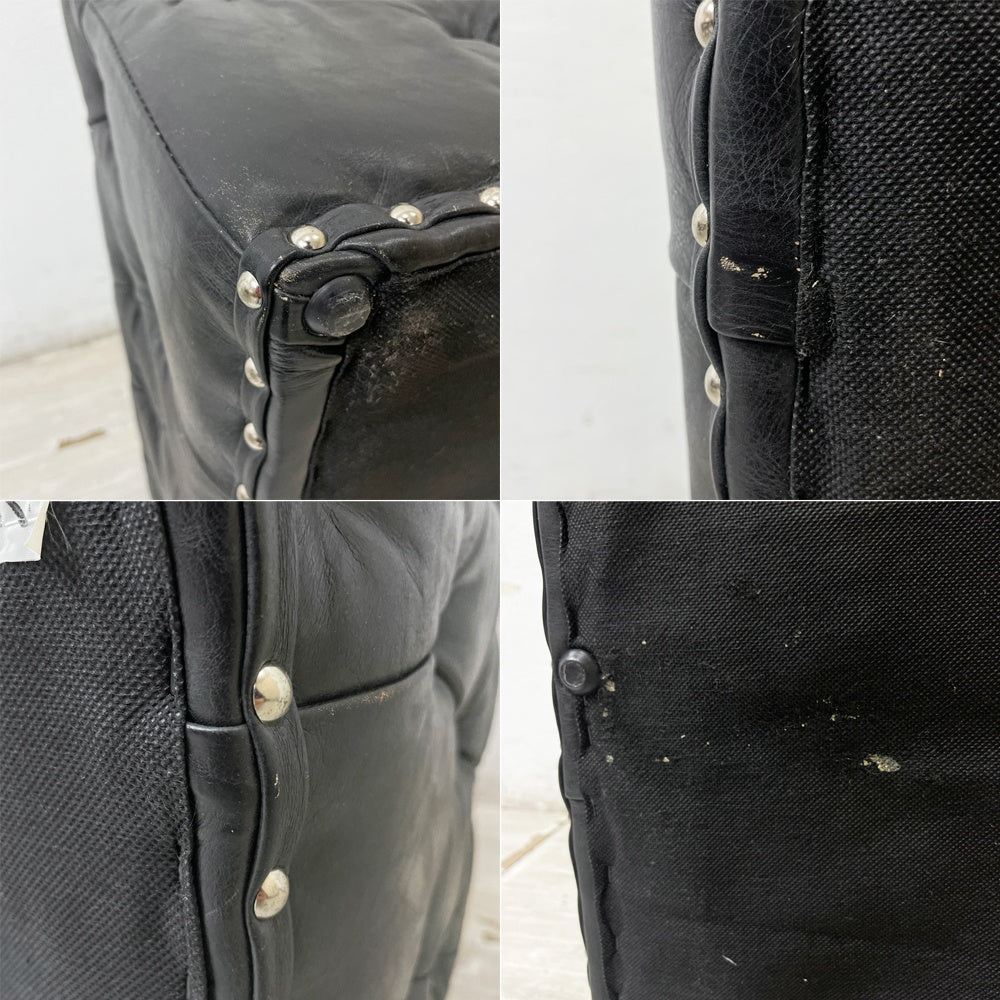 ハロ HALO ロード ディグズビー LORD DIGSBY スモール オットマン OLD GLOVE ESPRESSO 本革 ベンチ スツール ●