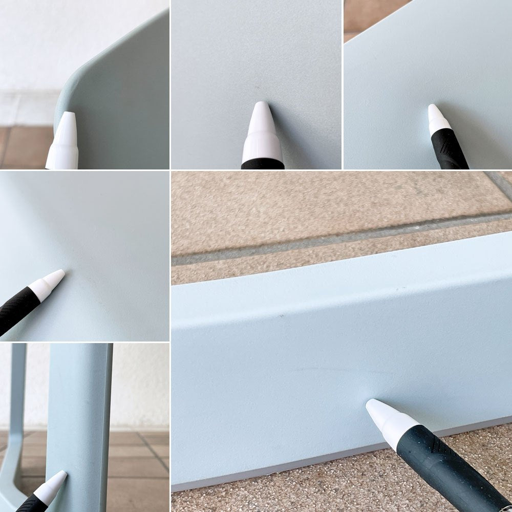 ヴィトラ Vitra ティプトン Tip Ton ダイニングチェア デスクチェア アイスグレー スタッキング チルト機能 定価¥42,900- B ◇