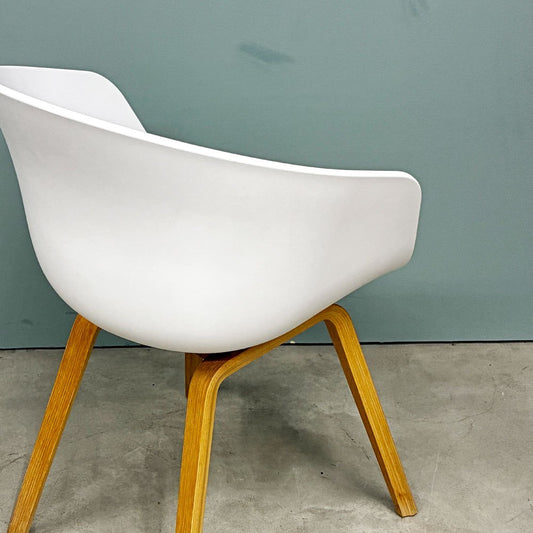 ヘイ HAY アバウト ア チェア ABOUT A CHAIR AAC22 アームチェア ダイニングチェア ホワイト ヒー・ウェリング 北欧モダン デンマーク ◎