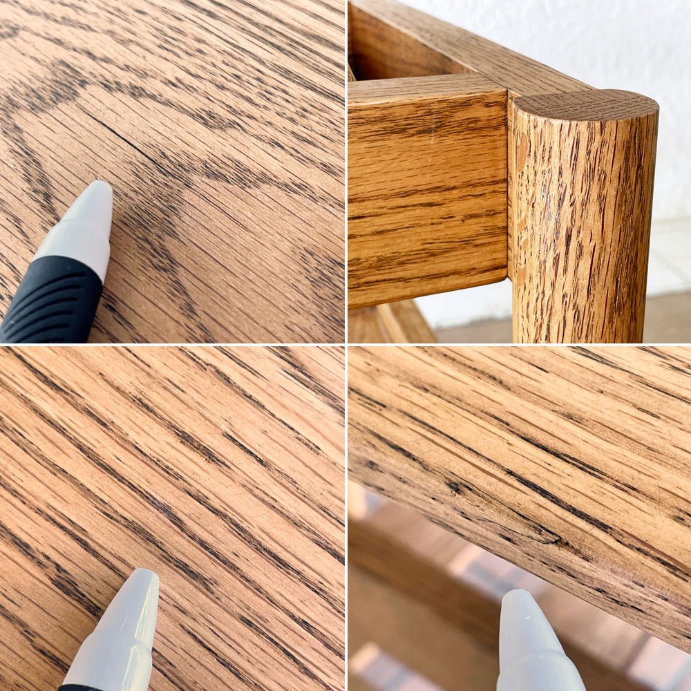 モモナチュラル Momo Natural リバーゲート RIVERGATE FD LOW TABLE S エレベーターテーブル センターテーブル オーク材 W95cm 定価49,000円 ◇