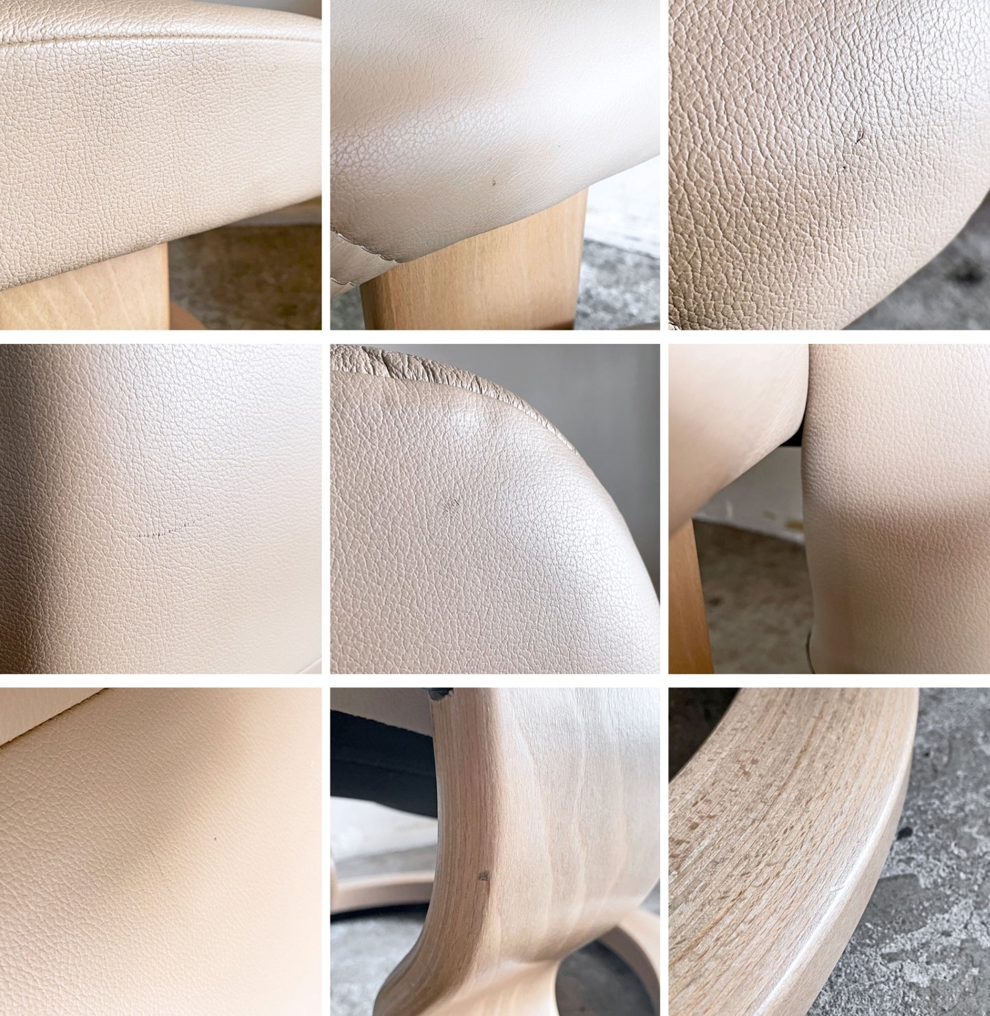 エコーネス EKORNES ストレスレスチェア Stressless コンサル Consul リクライニングチェア オットマンセット Sサイズ レザー クリーム 北欧 ノルウェー ■