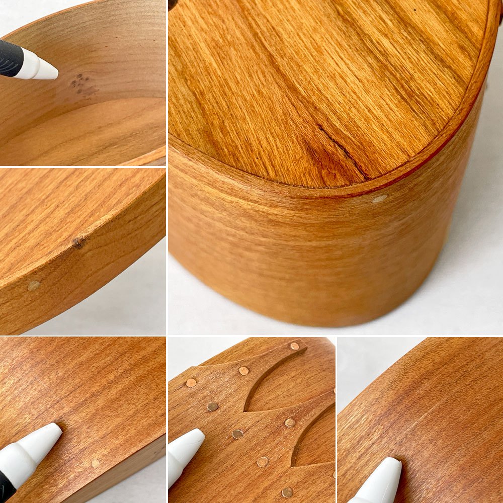 井藤昌志 IFUJI シェーカー オーバルボックス 旧 type-D #1 サクラ ナチュラル シェーカー家具 現代作家 ◇