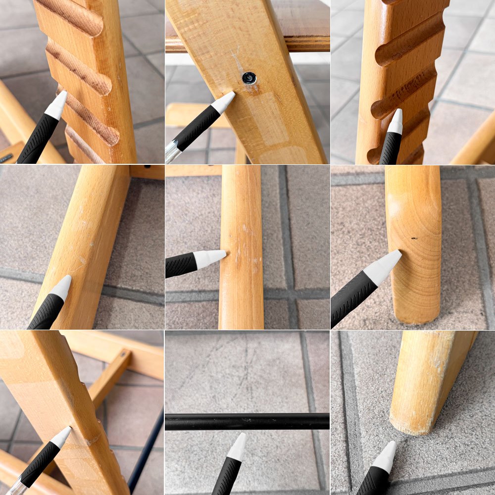ストッケ STOKKE トリップトラップ TRIPP TRAPP ベビーチェア キッズチェア S/N0~ノルウェー 北欧家具 ◇