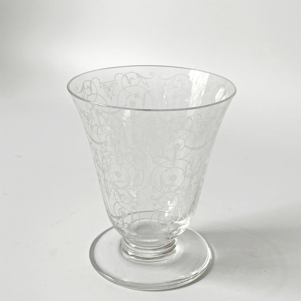 バカラ Baccarat ミケランジェロ Michelangelo グラス エッチング加工