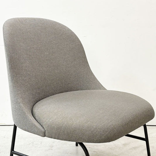 ヴィッカルベ Viccarbe アルタ ALETA ラウンジチェア 1Pソファ クヴァドラ生地 グレー ヴィクター・カラスコ スペイン ●