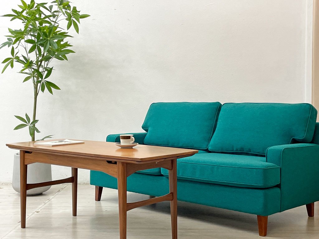 パシフィックファニチャーサービス Pacific Furniture Service スタンダードB STANDARD B 2P ソファ マハラム社 定価:275,000円~ 生地新品張替済み ●