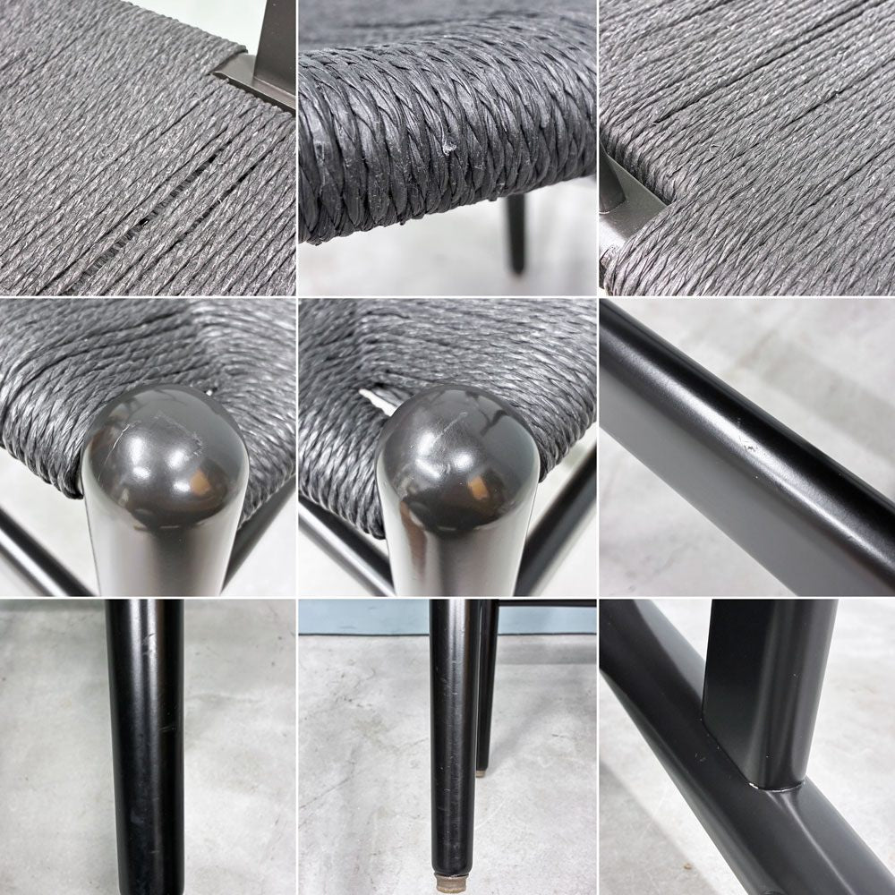 カールハンセン&サン Carl Hansen & Son CH24 Yチェア ブラックラッカー×ブラックペーパーコード ビーチ材 ハンス・J・ウェグナー デンマーク 北欧家具 ◎