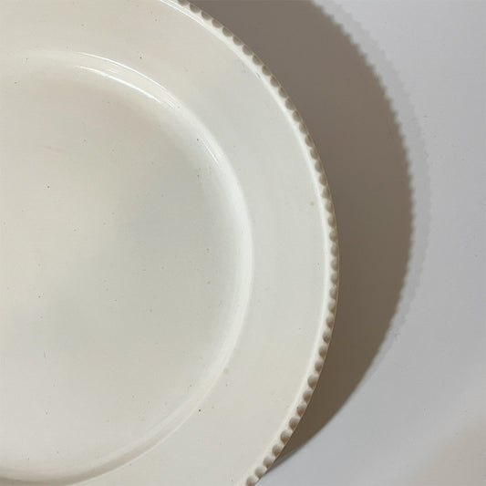 岡田直人 Naoto Okada ふちしのぎ プレート お皿 Mサイズ 22cm 器 陶芸家 現代作家 B ★