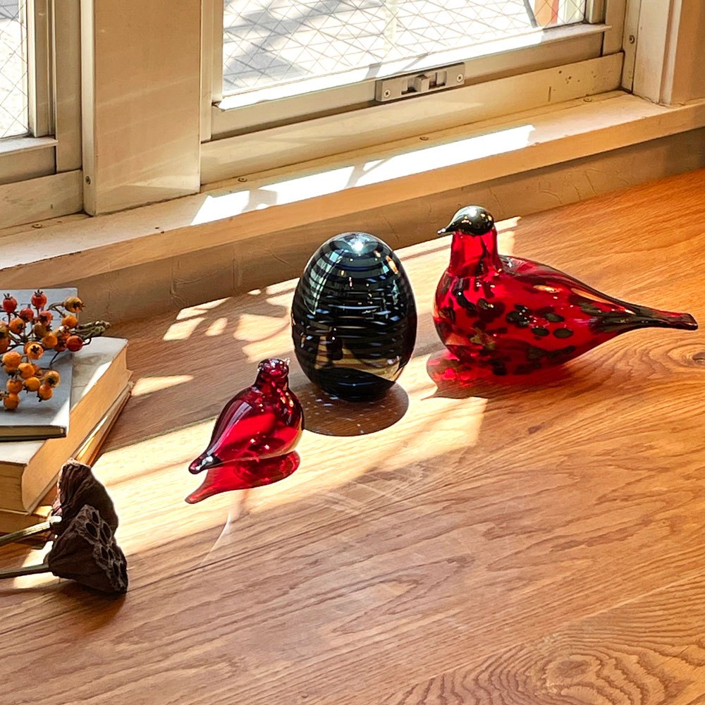 イッタラ iittala バーズバイトイッカ Birds by Toikka リトルターン Little tern コアジサシ レッド オイバ・トイッカ Oiva Toikka 廃番色 イッタラバード ●