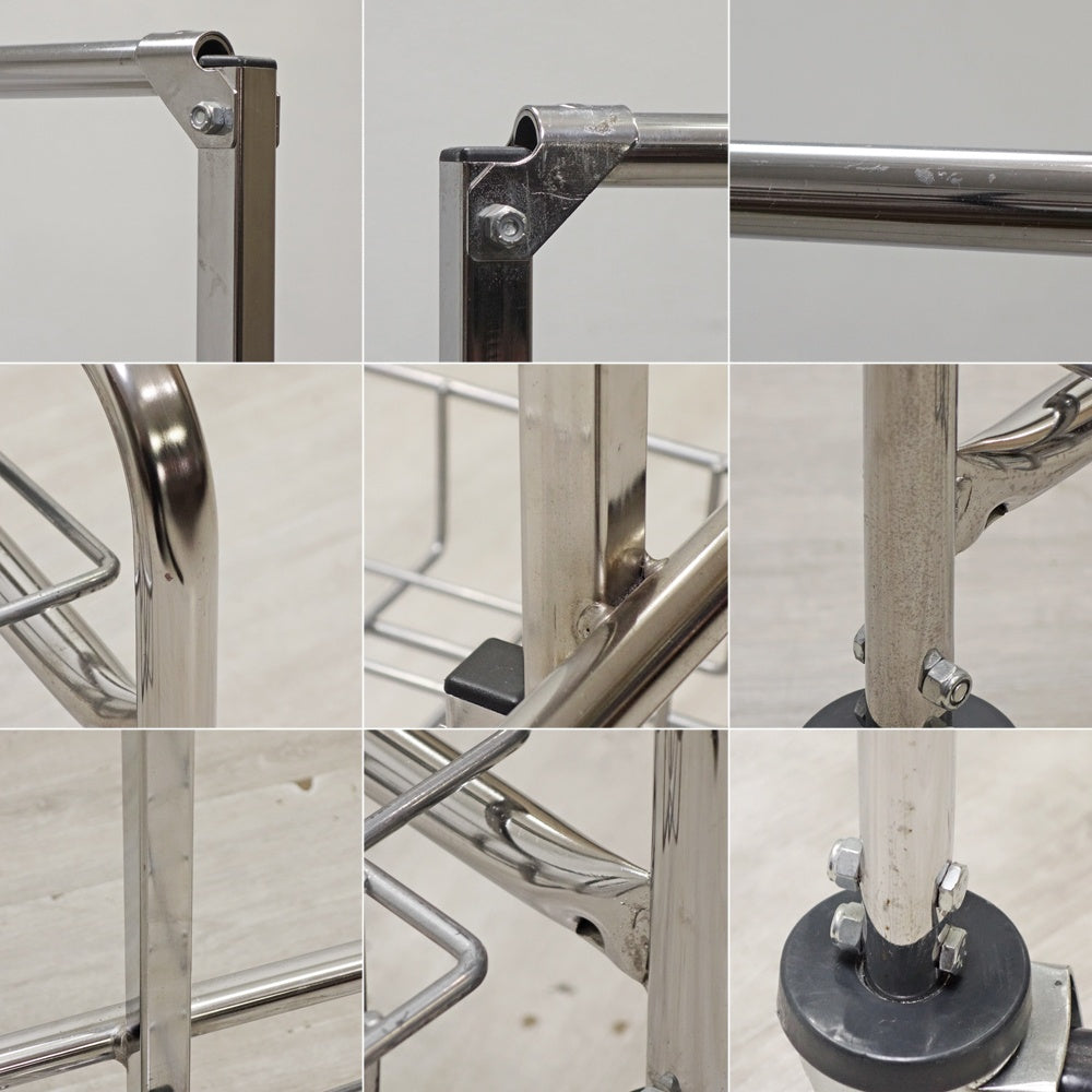 パシフィックファニチャーサービス PACIFIC FURNITURE SERVICE ガーメントラック 36 ハンガーラック バスケット W100cm ●