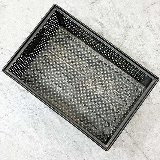 SCHAFER スタッキング ストレージボックス パンチングメタル インダストリアル ドイツビンテージ A ●